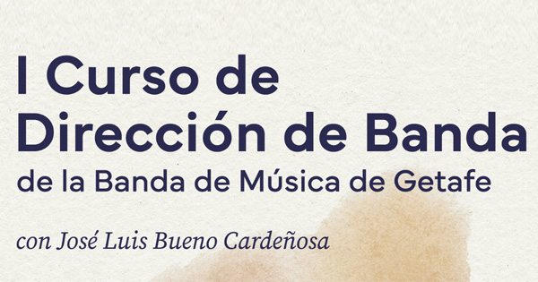 I Curso Dirección de Banda BMG 2023. José Luis Bueno Cardeñosa.