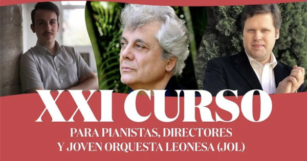 XXI Curso para Pianistas, Directores y Joven Orquesta Leonesa 2025.